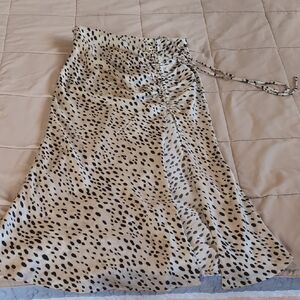 Leopard Print Women's Skirt